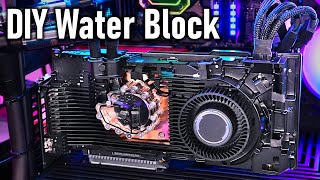 We're modding the 3090 Ti Strix from AIO to Custom Water Cooling