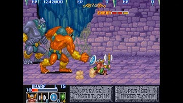 The King of Dragons - 1CC Dwarf | No death | Arcade |