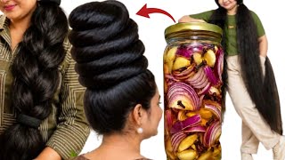 Use This Onion & Garlic Remedy For 100% Stop Hair Fall & Get 20x Faster Thicker Hair Growth!!💥🔥 screenshot 5