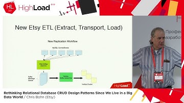 Rethinking Relational Database CRUD Design Patterns Since We Live in a Big Data World / Chris Bohn