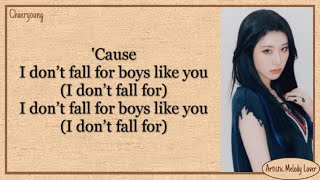 ITZY - Boys Like You (Lyrics)
