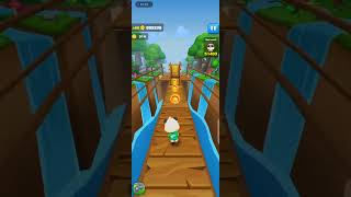 Cute Panda Run Fast vs Coins in Garfield rush , Pet Runner gameplay, Cat run 3D Game screenshot 5