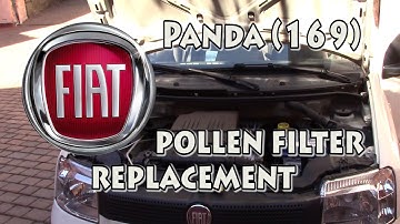 How to replace a Fiat Panda 1.2 (2003÷2012) pollen filter