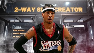 BEST 2 WAY SHOT CREATOR BUILD IN NBA2K21! THIS BUILD WILL BREAK THE GAME!!! ALLEN IVERSON BUILD!!!