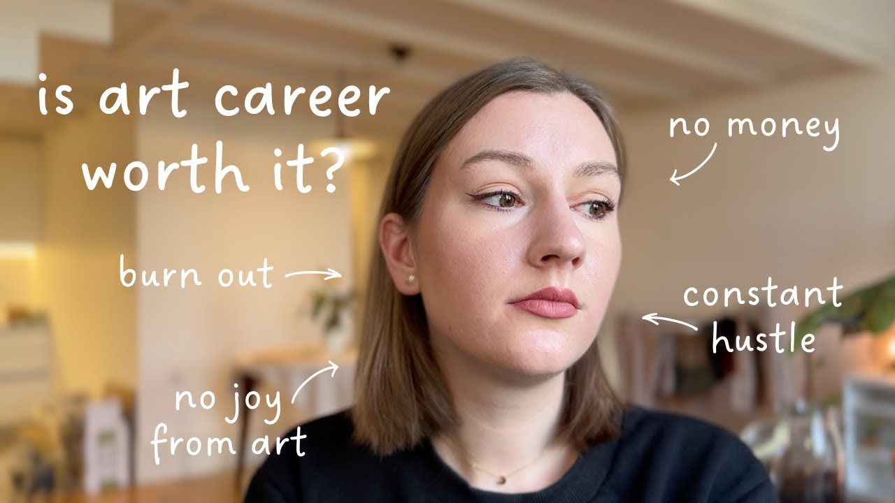 why I want to give up on art career YouTube