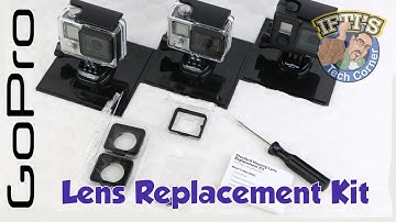 GoPro Hero 3 / 3+ / 4 Lens Replacement Kit - GUIDE/REVIEW