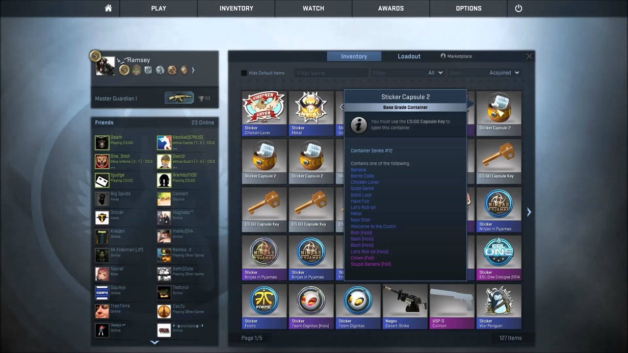 CS:GO - Sticker Capsule Opening [#1] - YouTube