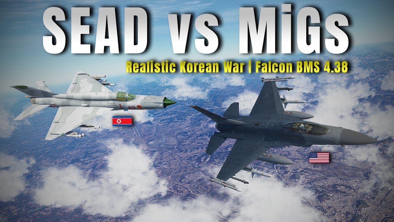 From SAM Suppression to Air Combat | Korea F-16 Falcon BMS 4.38