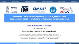 Smoothed Particle Hydrodynamics for Fast Dynamics - Dr Paulo R. Refachinho de Campos, UKACM 2025