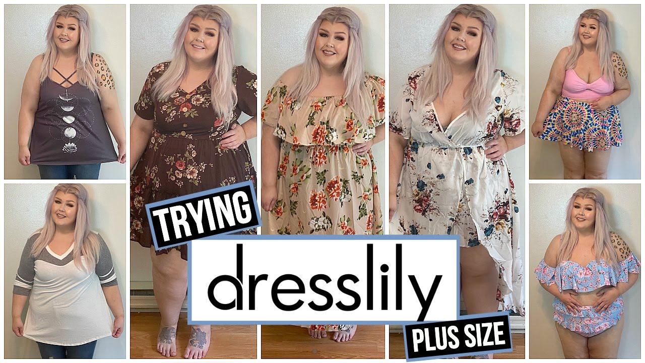 DressLily Plus Size Clothing Haul Summer 2020 - YouTube