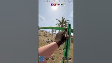 Getting a random horse spawn to catch my victim. #rust #rustshorts #rustgame #rustpvp #rustclips