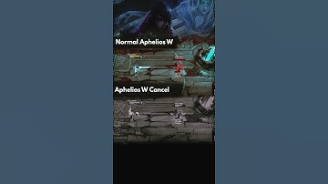 Aphelios W Animation Cancel #shorts