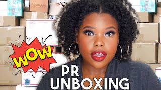 BIGGEST PR UNBOXING - Huge Amount of Free Makeup!