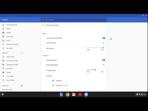How To Swap Primary Mouse Button On Chromebook | Swap primary mouse button on chromebook |
