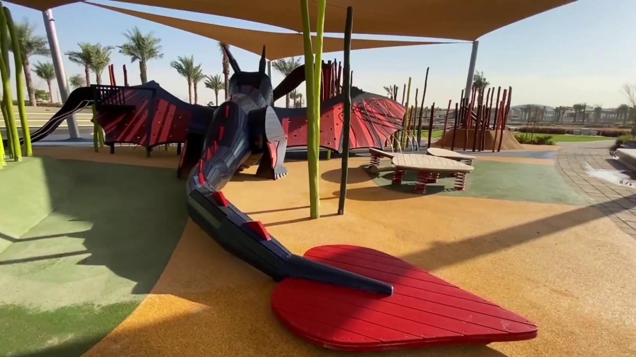 wooden dragon - Playground