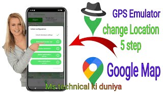 GPS Emulator Change Location 5 Step Complete 💯 लोकेशन चेंज करें जी पी एस emulator application screenshot 4