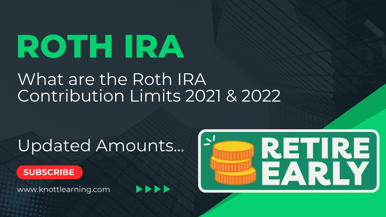 Maximum Roth IRA Contribution Limits for 2021 & 2022