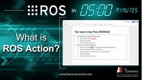 [ROS in 5 mins] 034 - What is ROS Action?