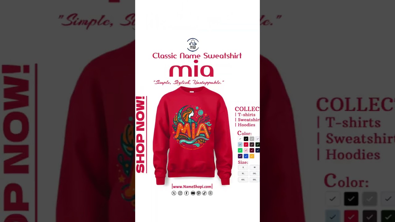 Trendy Custom Name Apparel Delivered to Your Door 