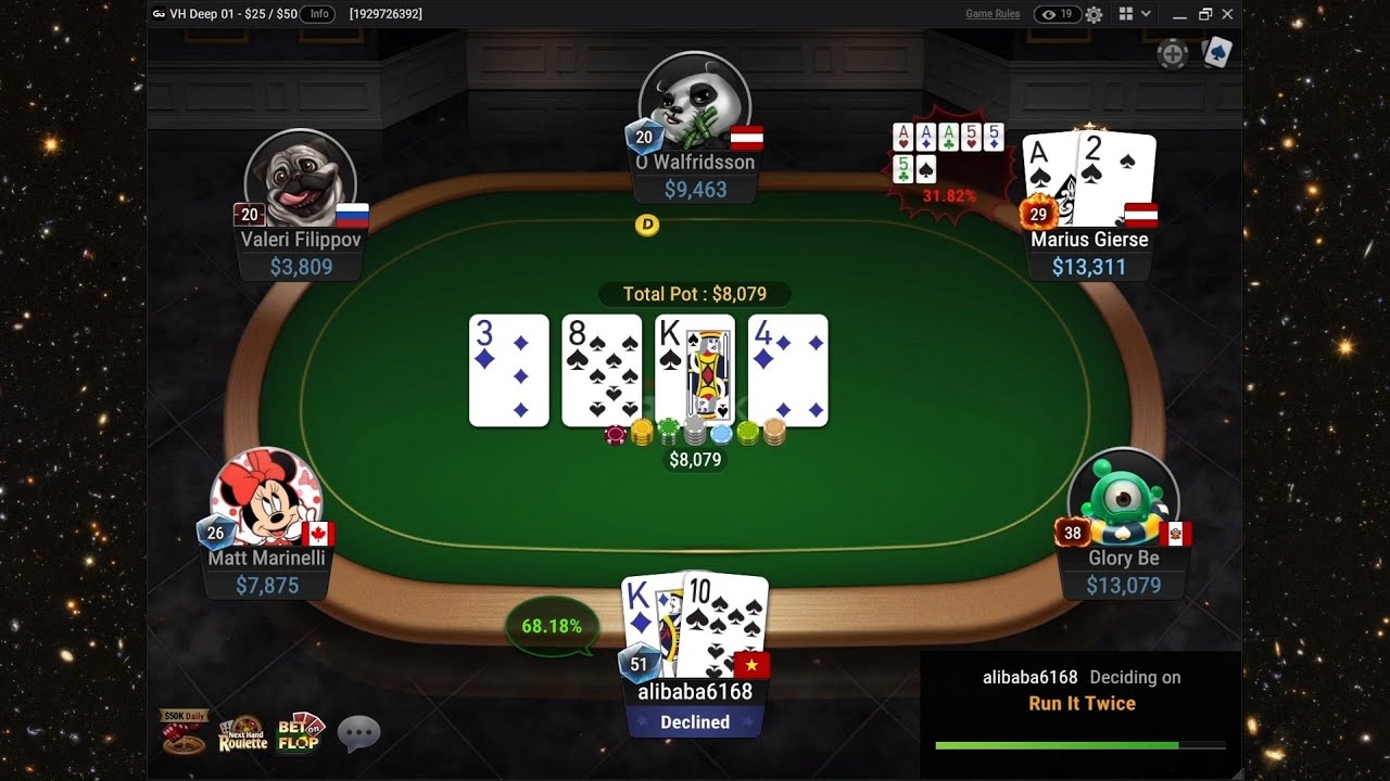 5knl - 2,500$ Pots and Up - Poker Hands Compilation 