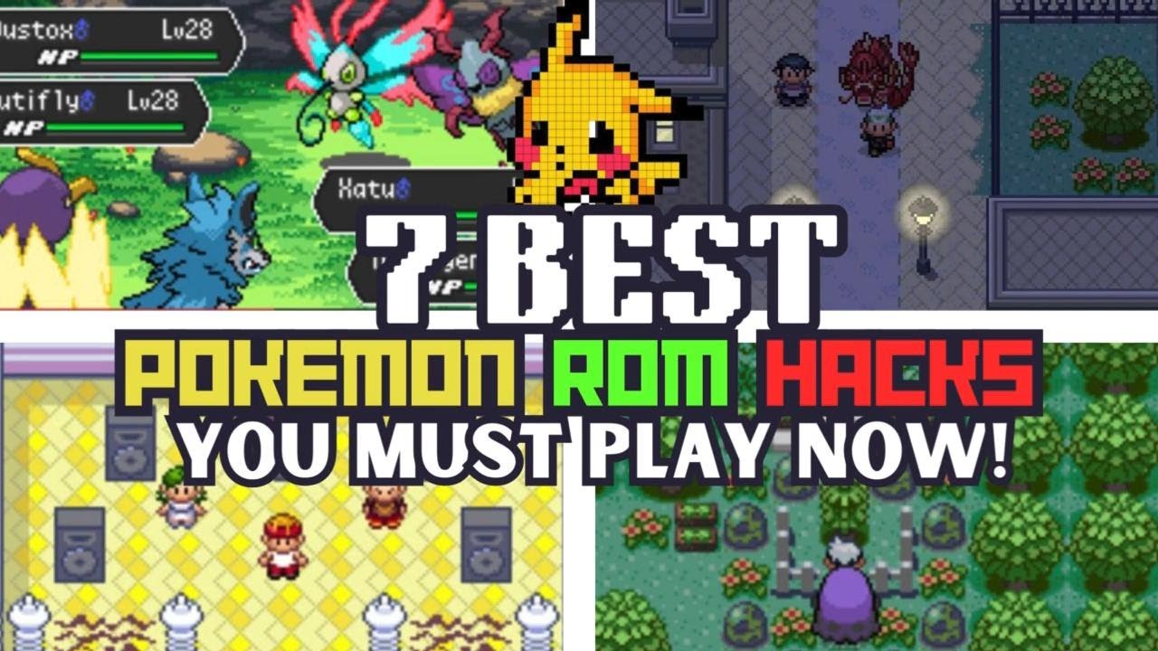 🚀 7 BEST POKEMON ROM HACKS YOU MUST PLAY NOW! ASAP! 🌠🌟 #pokemoncoders # ...