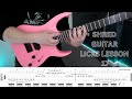 Shred Guitar Licks Lesson 17