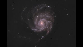 Virtual Star Party: Capturing M101, a galaxy that is 21 million lightyears away!