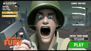 Fields of fury game  / Total Crazy Gaming