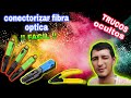 Como hacer un conector para fibra optica ftth