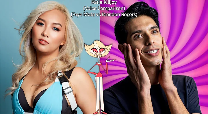 Hazbin Hotel : Katie Killjoy (Voice Comparison) (Faye Mata vs Brandon Rogers)