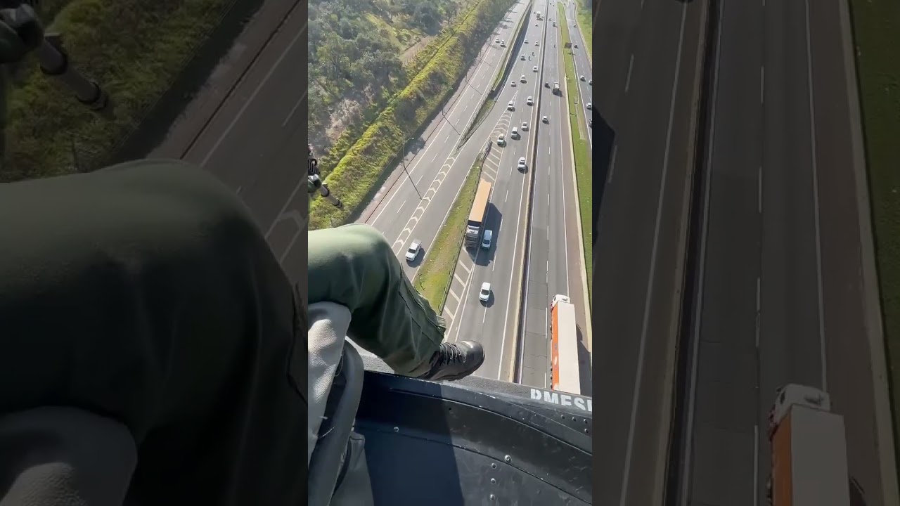 CAvPM/SP: Águia apoia interceptação de caminhão roubado na Rodovia Anhanguera