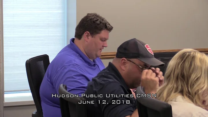 Hudson Public Utilities Commission June 12, 2018