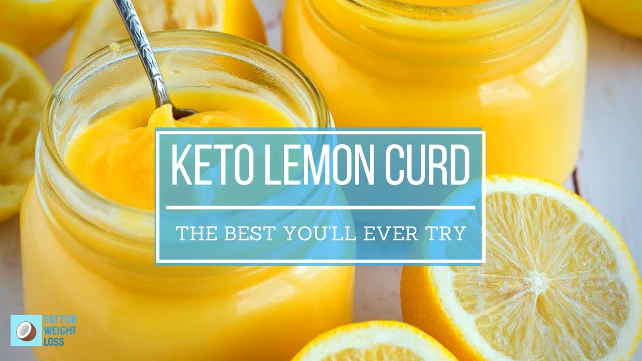 The PERFECT Keto Lemon Curd - Made Easy
