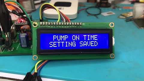 WATER LEVEL CONTROLLER WITH ARDUINO