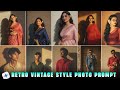 Instagram Trending Retro Vintage Ai Photo Editing | Gemini Retro Vintage Ai Photo Editing