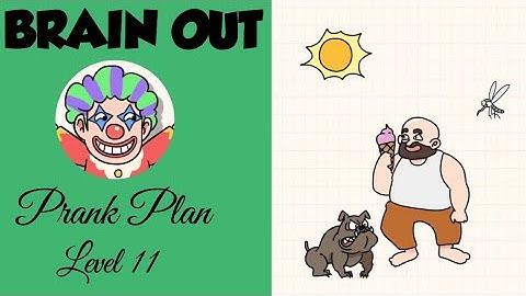Brain Out Prank Plan Level 11 | He Loves Ice Cream | Walkthrough