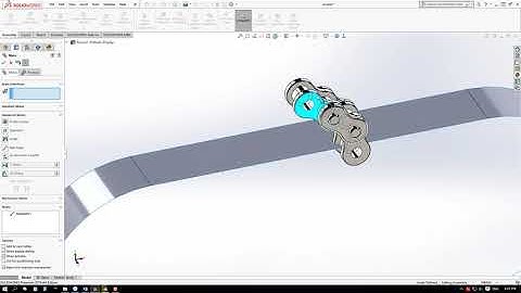 Giáo trình Solidworks 2019 Lắp Ráp Nâng Cao -Bai 013 Advanced Mates   Path Mate  trong Assembly