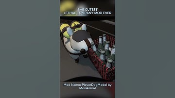 This is the cutest Lethal Company mod ever! #shorts #lethalcompany #lethalcompanymods #gaming