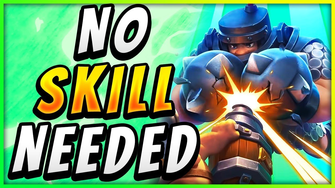 New Mega Knight Deck DELETES SKILL from Clash Royale ⚠️ 