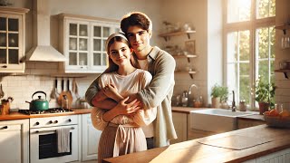 “Soft Aesthetic Couple Scene in a Sunny Bedroom” screenshot 5