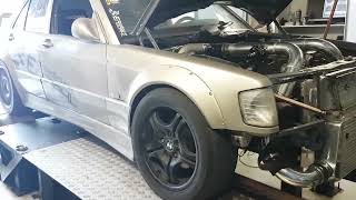 ЯR Mercedes 190E AMG V8 Turbo   600 WHP 800 NM