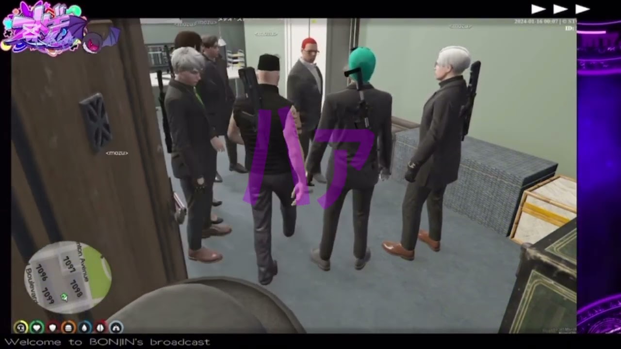 【梵人】バリカンシェイクにツボるルーファス ウィルキンズ