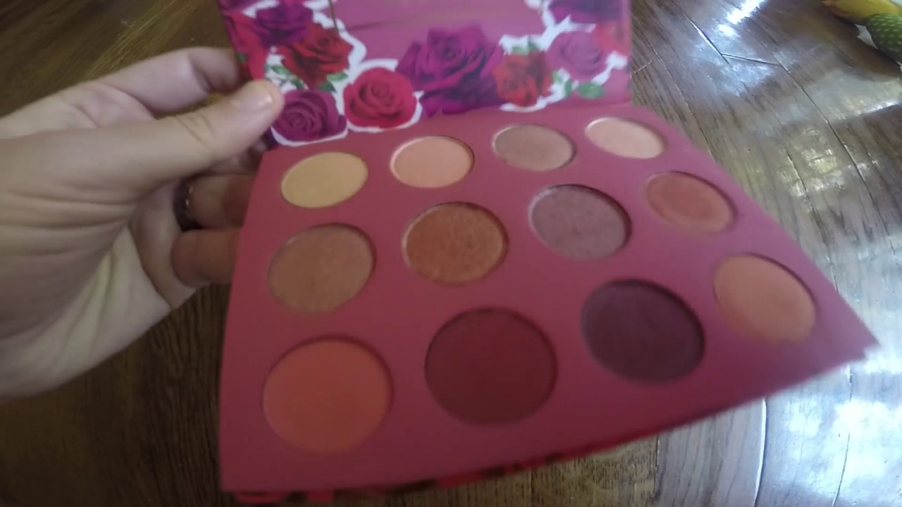Colourpop Fem Rosa She Palette Swatches and Review