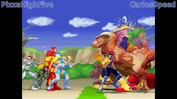 Now this is MARVEL! PizzaHighFive Vs CarlosSpeed | Marvel vs Capcom Maximum - Mugen 2019 2020