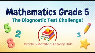 MATHEMATICS  5  DIAGNOSTIC TEST 2026 -2027