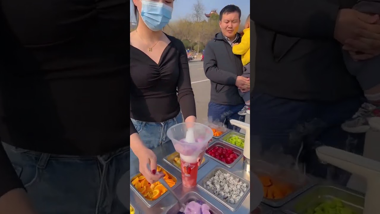 # fruits # tasty # snowflake # cup