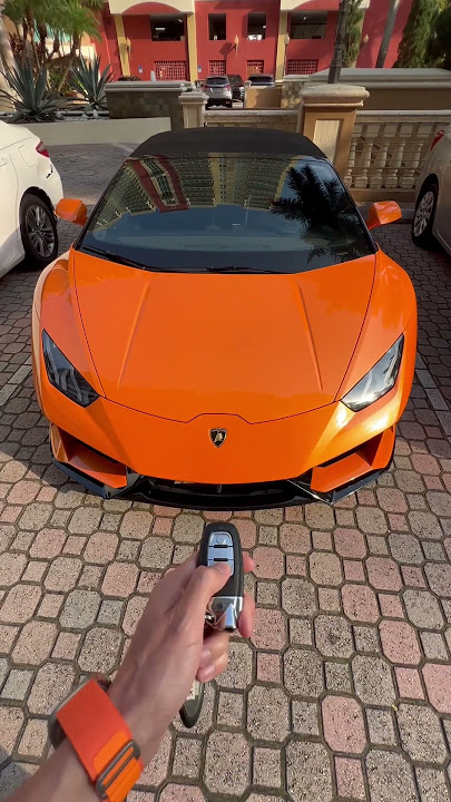 Orange Beast # #miami #lamborghinihuracan #huracan #lambo #exotic #sportcar #orange #car #speed