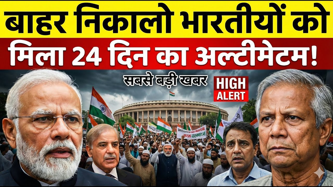 वो खबर जो मीडिया छिपा रहा है! बांग्लादेश के '24 दिन वाले अल्टीमेटम' का असली सच | Geopolitics