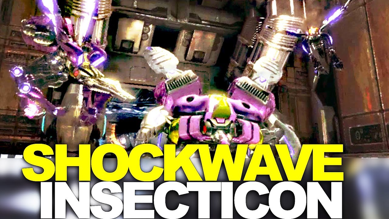 Transformers - Shockwave & Insecticons (Kickback, Shrapnel, Bombshell)