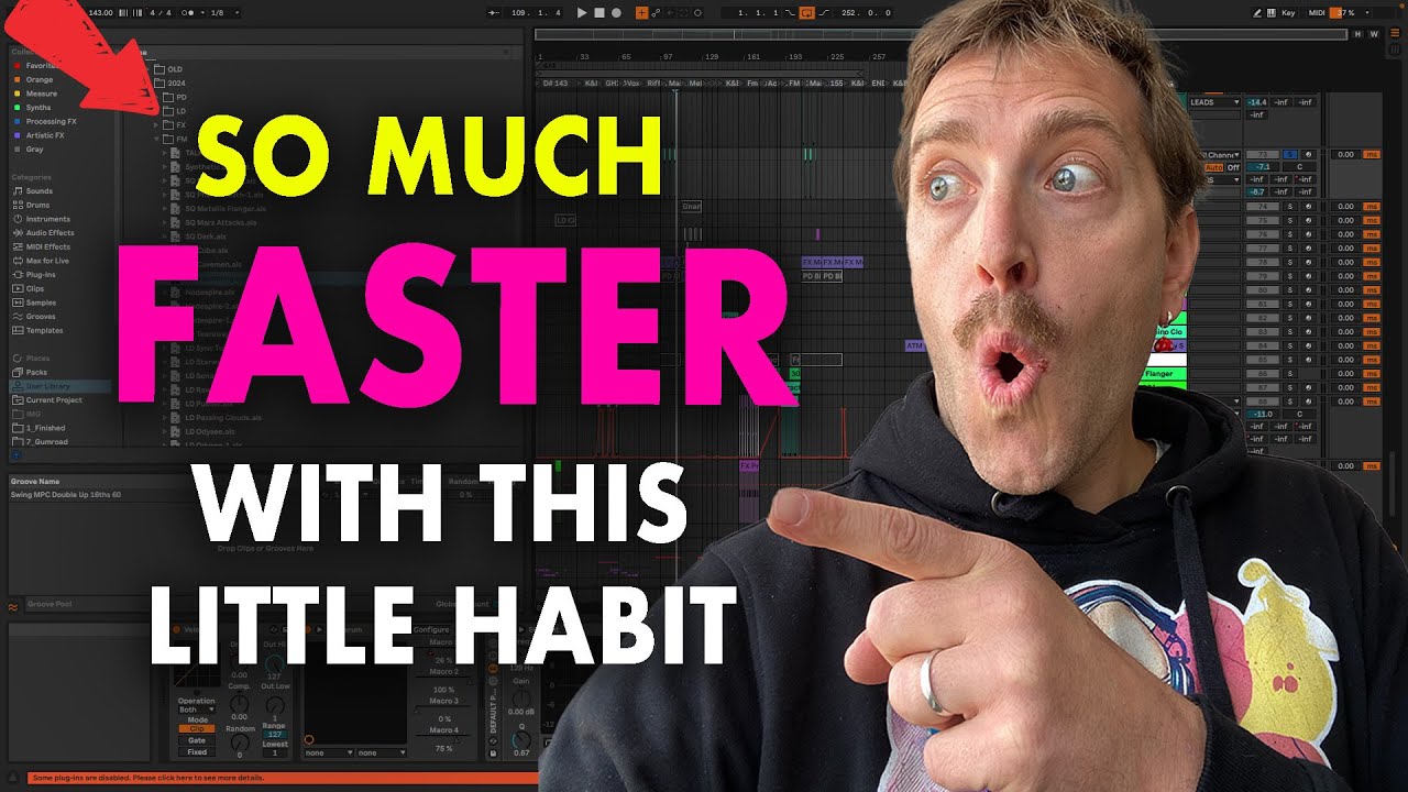 Speed Up Your Production With Ableton's User Library- Psytrance Tutorial Ableton